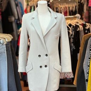 Sisley wool & cashmere coat